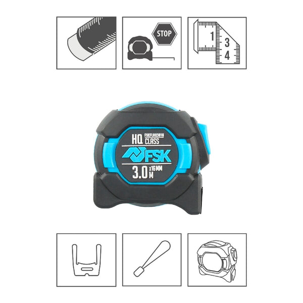 Ferrestock Vetomitta 3 m x 16 mm Nylon