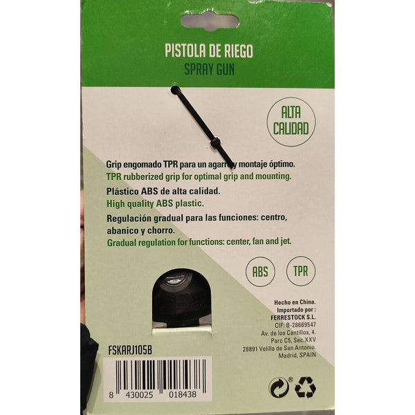 Ferrestock suihkevesipistooli harmaa