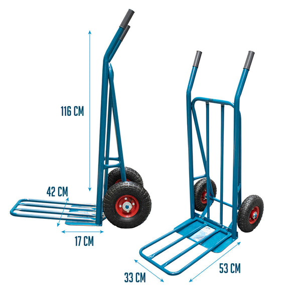 Ferrestock Teräksiset Kottikärryt 250 kg