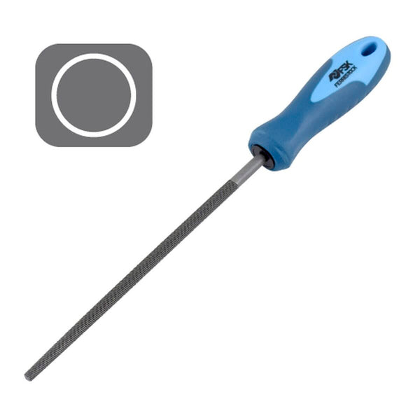 Ferrestock Pyöreä Viila 200 mm Ergonomisella Kahvalla