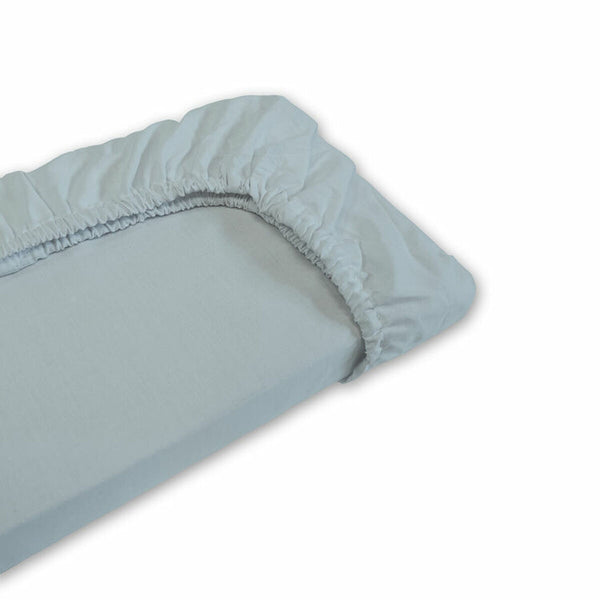 Vaaleanharmaa Sängyn Pohja-Arkki 150 cm Puuvillaa