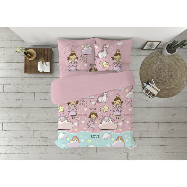 Pierre Cardin Morgana Pinkki Pussilakanasetti 90 cm