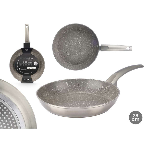Kinvara Hopeinen Non-stick Paistinpannu 28 cm Induktiolle