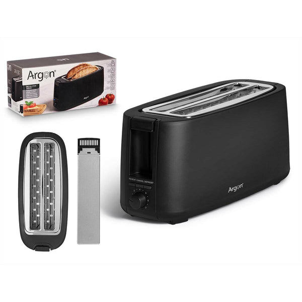 Argon Musta Leivänpaahdin 1400 W - Vuodevaatteet.fi