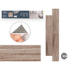 Gift Decor Harmaa Vinyylilattia 24 osaa