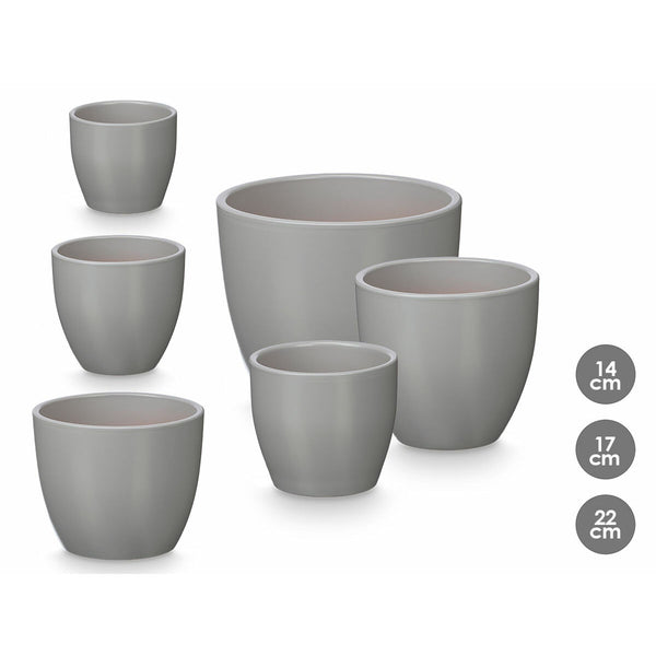 Ibergarden Saviruukkusetti Harmaa 3 kpl