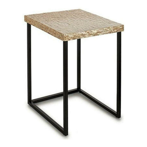 Gift Decor sivupöytä valkoinen beige kullattu