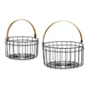 Gift Decor Korisetti Musta Kullattu Metalli 2 kpl