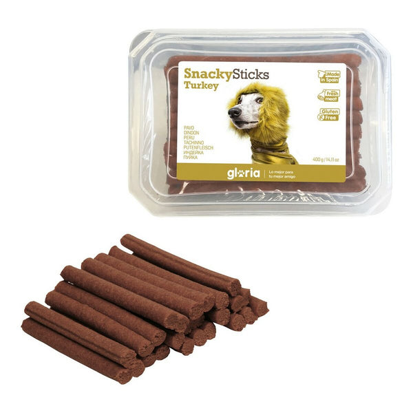 Gloria Snackys Sticks Kana ja Turkki Koiran Makupala 350g