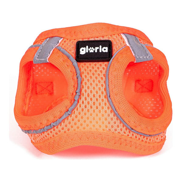 Gloria Air Mesh Trek Star Säädettävät Koiran Valjaat Oranssi XXXS