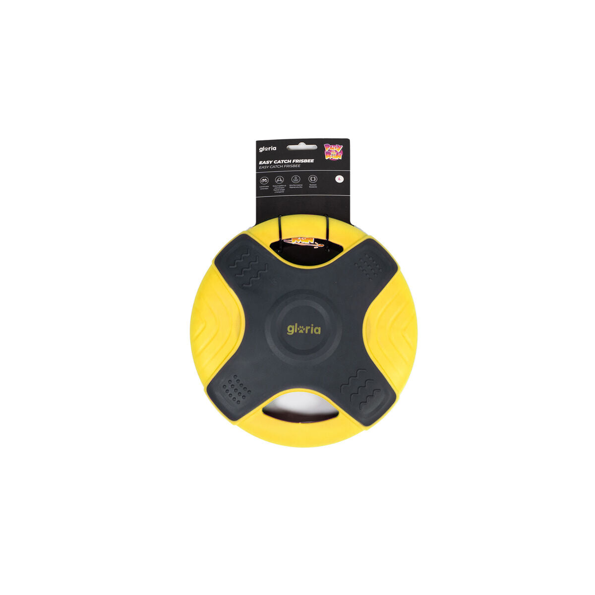 Gloria Keltainen Koiran Frisbee 25 cm