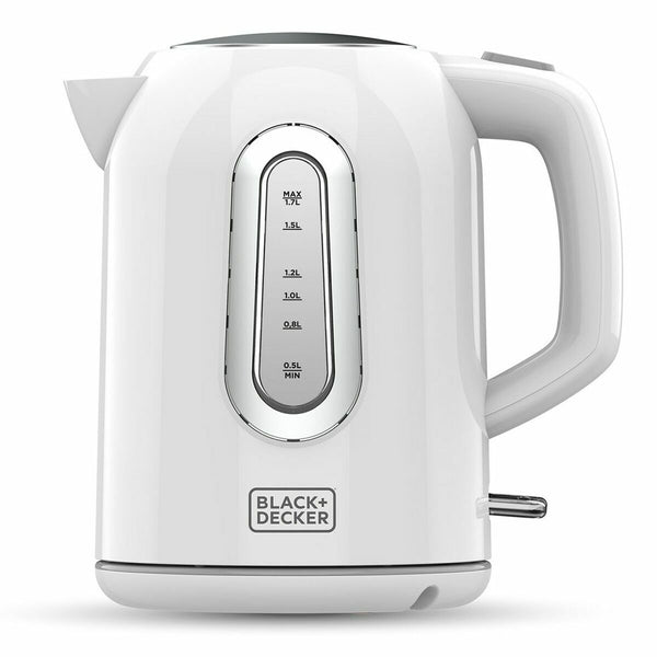 Black & Decker Valkoinen Vedenkeitin 2200 W - Vuodevaatteet.fi