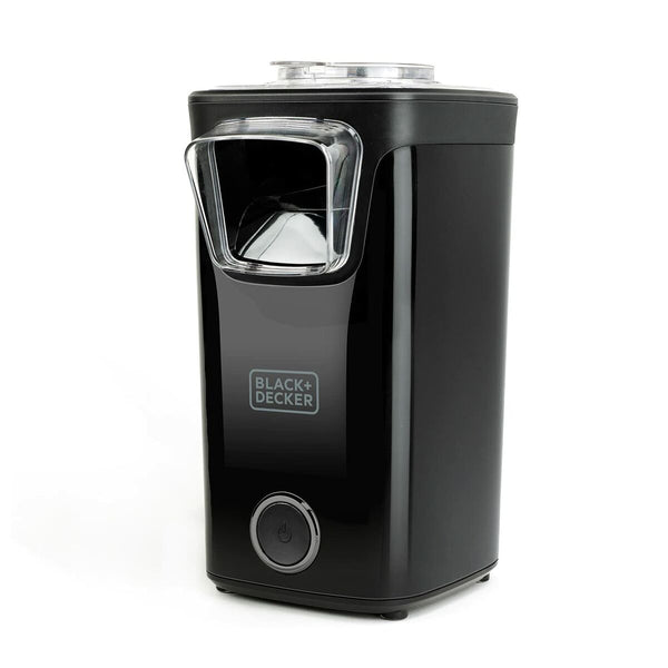 Black & Decker Popcorn-kone Musta 1100 W - Vuodevaatteet.fi