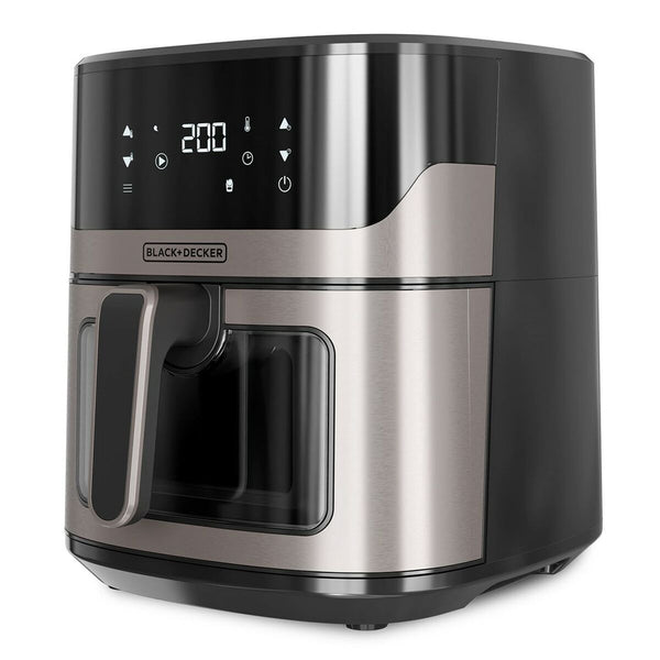 Black & Decker Ilmafriteerauskeitin 1600 W, 6,5 L - Vuodevaatteet.fi