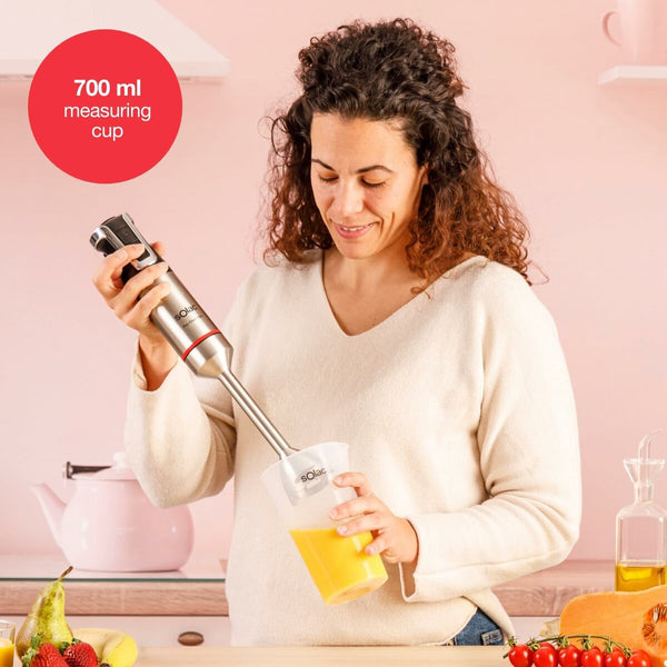 Solac sauvasekoitin ruostumattomasta teräksestä - Vuodevaatteet.fi