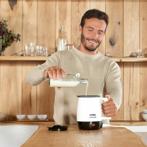 Solac Choco-Latte vedenkeitin 1L valkoinen - Vuodevaatteet.fi