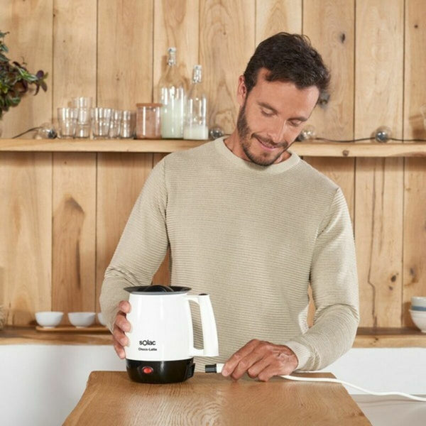 Solac Choco-Latte vedenkeitin 1L valkoinen - Vuodevaatteet.fi