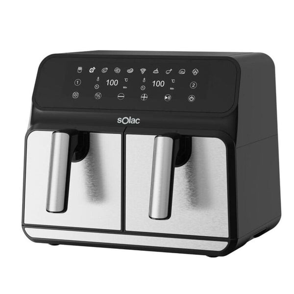 Solac Airfryer 8L Musta - Vuodevaatteet.fi