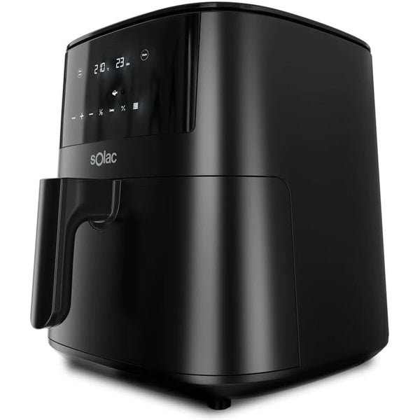 Solac Airfryer Musta 7 L - Vuodevaatteet.fi