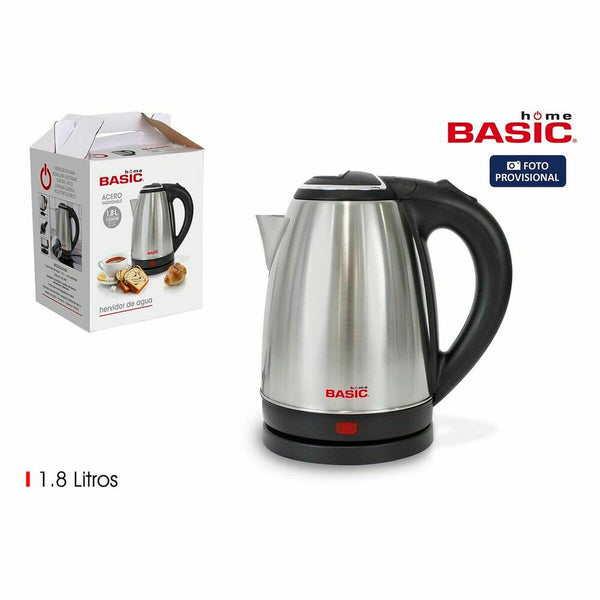 Vedenkeitin LED-valolla 1500 W, 1,8 L - Vuodevaatteet.fi