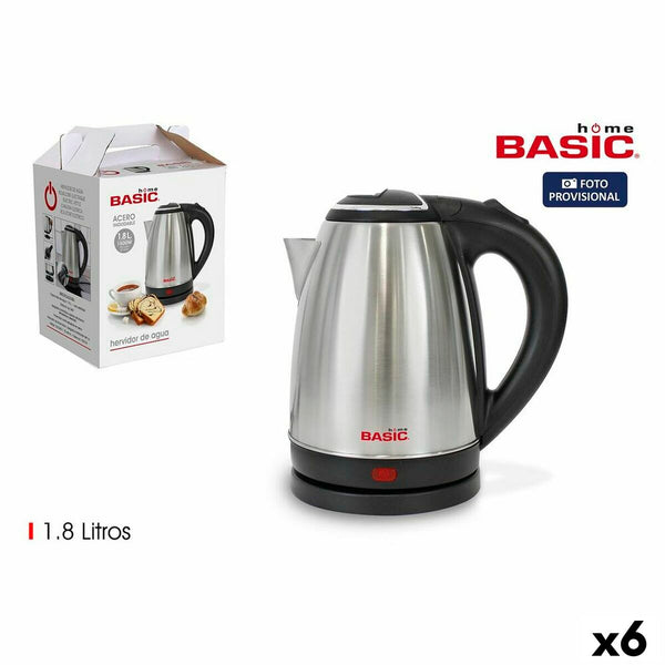 Vedenkeitin LED-valolla 1500 W, 1,8 L - Vuodevaatteet.fi