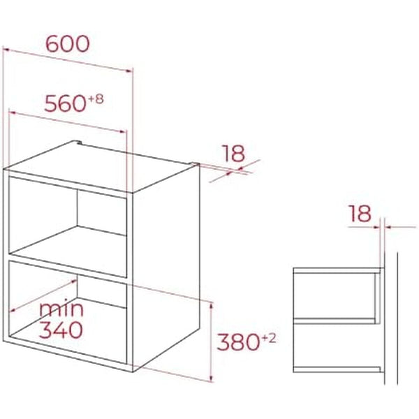 Teka Mikroaaltouuni Grillillä 25L - Vuodevaatteet.fi