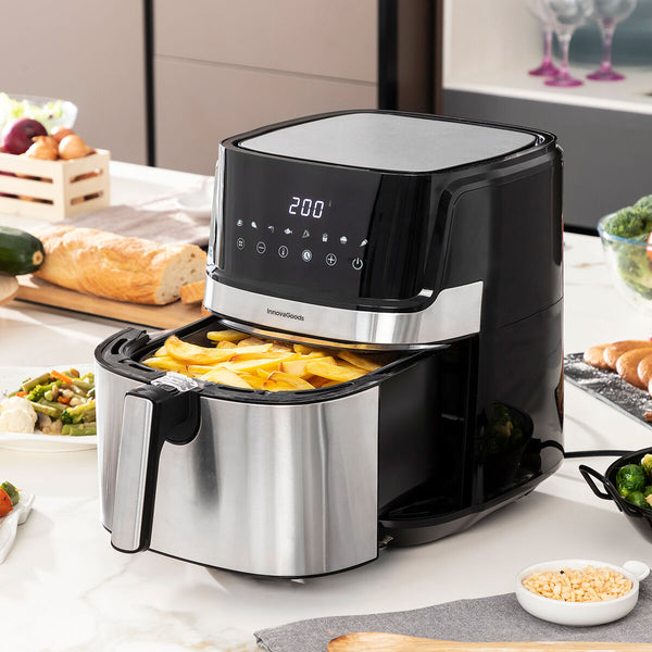 InnovaGoods Fryinn Pro Airfryer 5,5 L Musta - Vuodevaatteet.fi