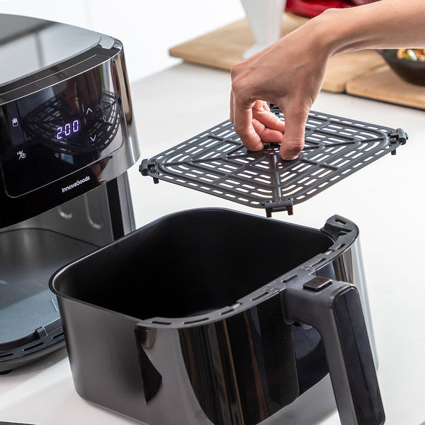 InnovaGoods Airfryer vaa'alla 5L Musta - Vuodevaatteet.fi