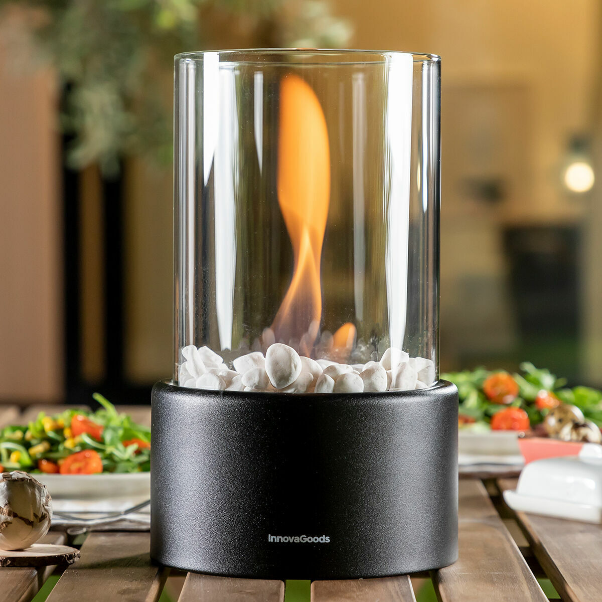 Koristeellinen Bioetanolinen Pöytätakka Heatfir