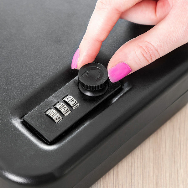 Kannettava Kassakaappi Turvakaapelilla