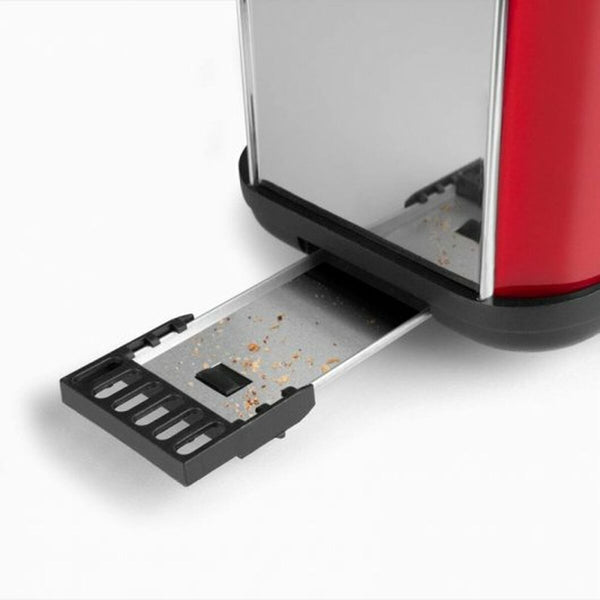 Orbegozo leivänpaahdin 850 W, punainen - Vuodevaatteet.fi