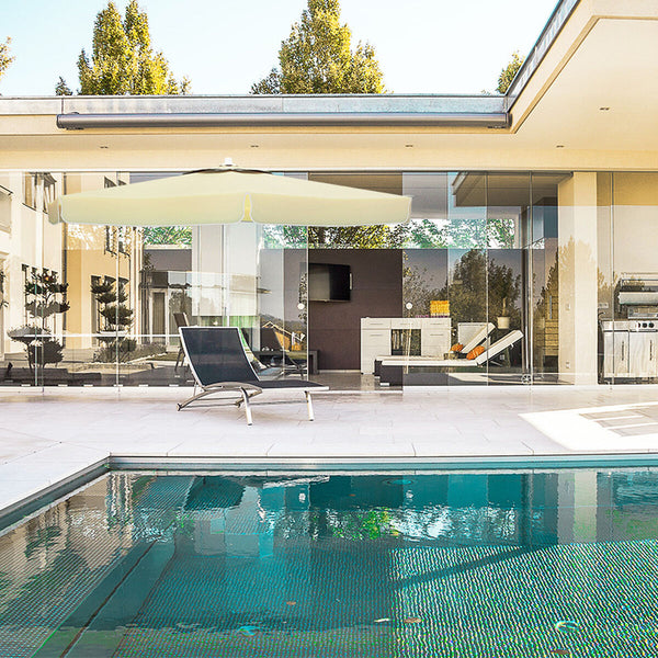 Marbueno Aurinkovarjo Valkoinen Ø 270 cm