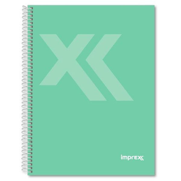 Imprex Vihreä Spiraalimuistikirja 80 Lehteä