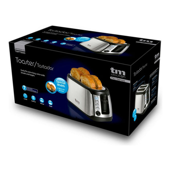 TM Electron Leivänpaahdin 1400 W, 4 viipaletta - Vuodevaatteet.fi
