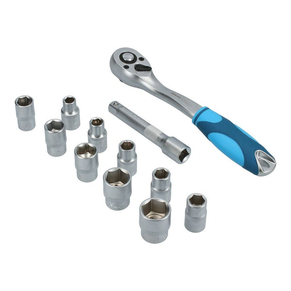 Ferrestock räikkäavainsarja 72 hampaan 1/2"