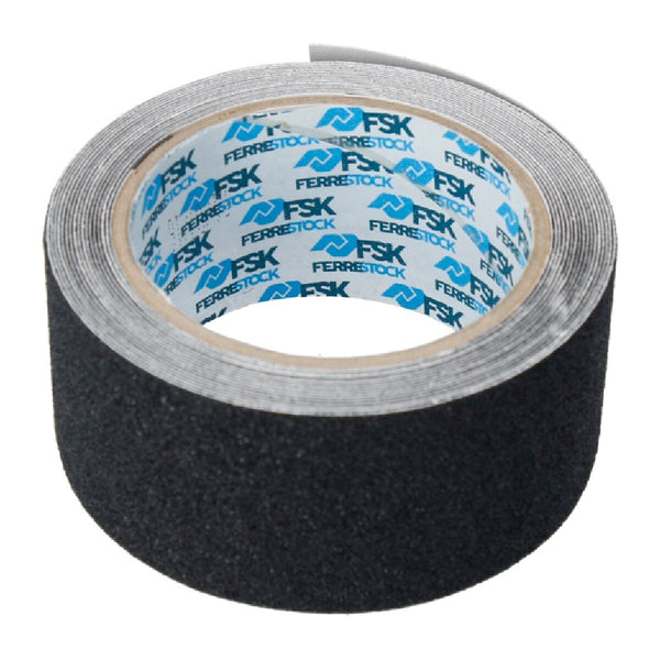 Ferrestock liukuesteteippi musta 5 m x 50 mm