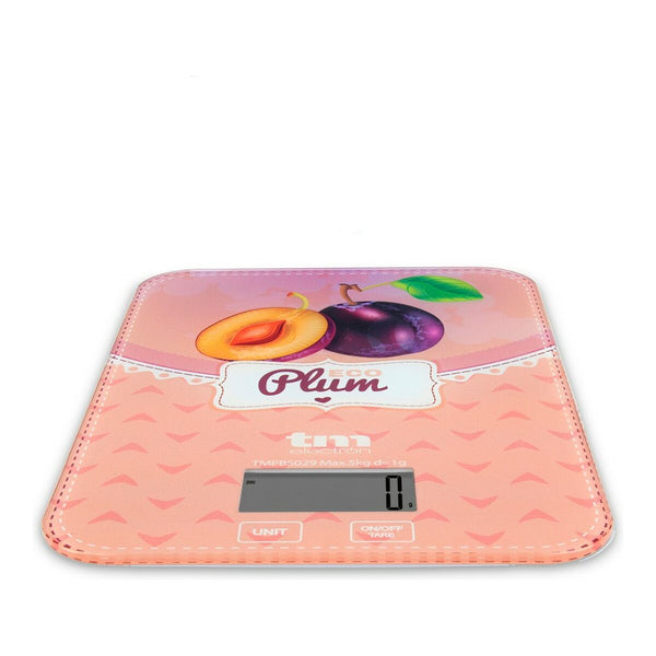 TM Electron Eco Plum keittiövaaka 5 kg - Vuodevaatteet.fi