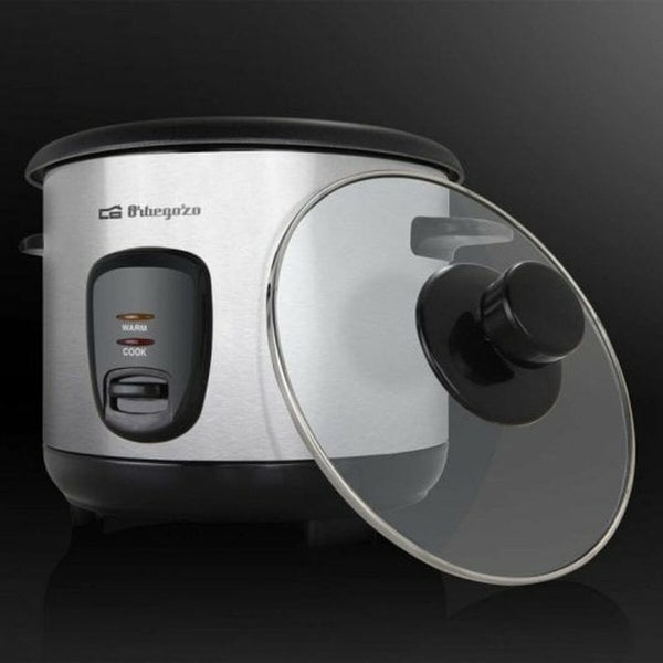 Orbegozo Riisinkeitin 1L Musta Teräs - Vuodevaatteet.fi