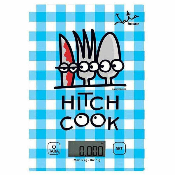 Digitaalinen Keittiövaaka Sininen 5 kg - Vuodevaatteet.fi