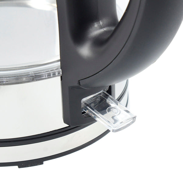 TM Electron 1,7 L Lasinen Vedenkeitin - Vuodevaatteet.fi