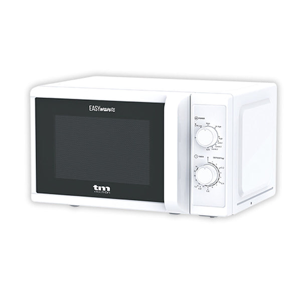 TM Electron Valkoinen Mikroaaltouuni Grillillä 700W 20L - Vuodevaatteet.fi