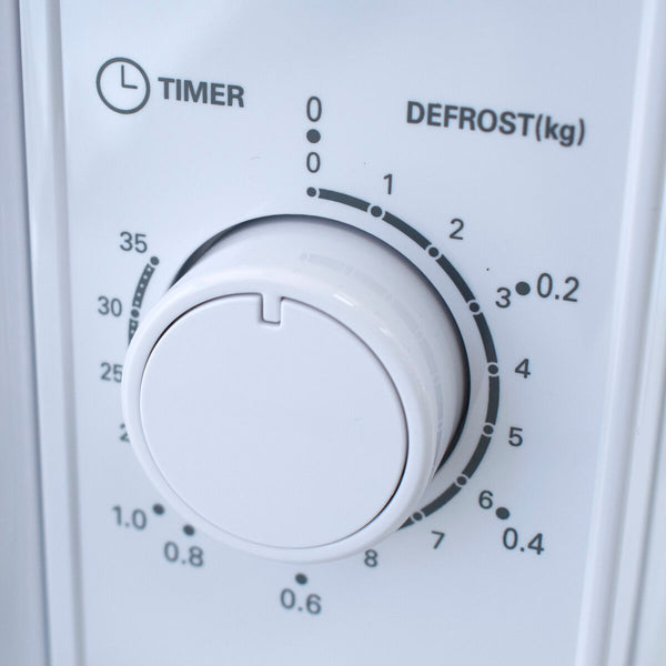 TM Electron Valkoinen Mikroaaltouuni Grillillä 700W 20L - Vuodevaatteet.fi