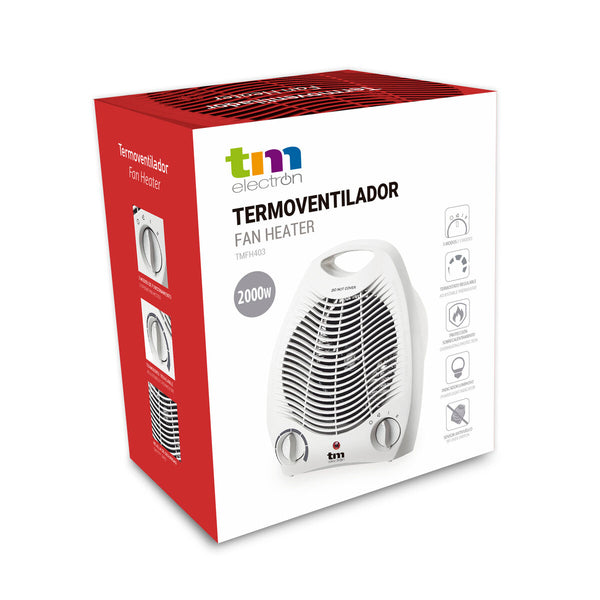 TM Electron kannettava lämpöpuhallin 1000-2000 W