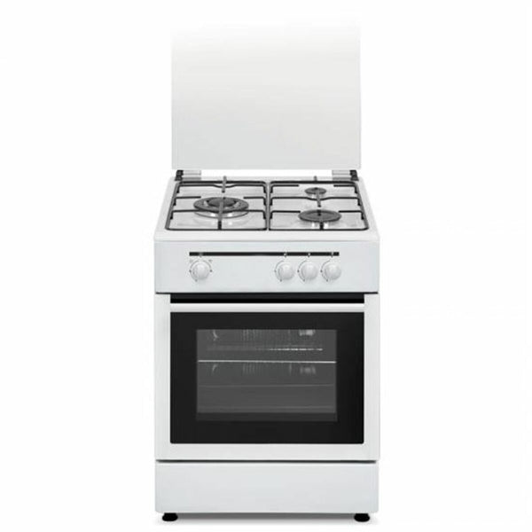 Vitrokitchen kaasuliesi 1800W, 3 poltinta, valkoinen