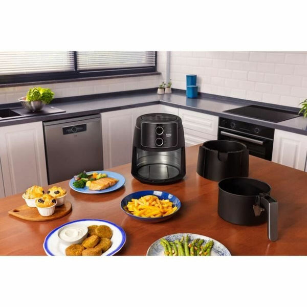 Beko Airfryer 1500W 4L Musta - Vuodevaatteet.fi