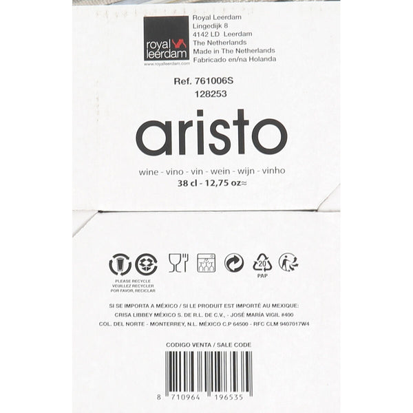 Royal Leerdam Aristo Viinilasisetti 6 Kpl