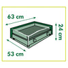 Nature Plancha Grillin suojus 78x58x24 cm