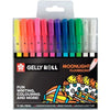 Talens Sakura Gelly Roll Moonlight Geelikynät 12 kpl
