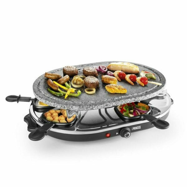 Princess Raclette-Grilli Musta Harmaa - Vuodevaatteet.fi