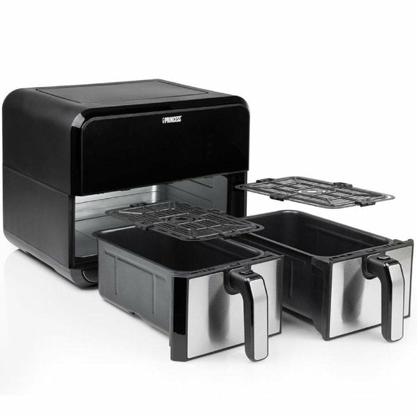 Princess Airfryer 8L, 2400W, Musta - Vuodevaatteet.fi